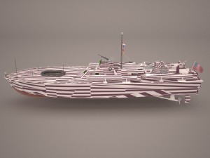 iver huitfeldt frigate lod 1 3D Модель