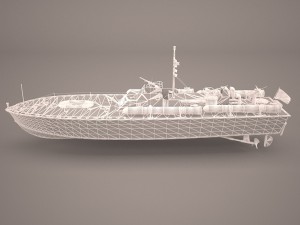 iver huitfeldt frigate lod 1 3D Модель
