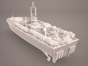 iver huitfeldt frigate lod 1 3D Модель