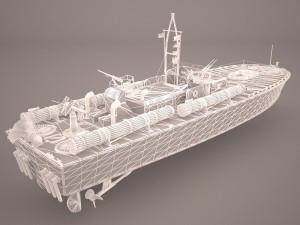 iver huitfeldt frigate lod 1 3D Модель