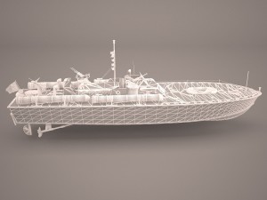 iver huitfeldt frigate lod 1 3D Модель