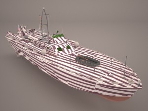 iver huitfeldt frigate lod 1 3D Модель