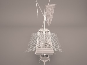 greek ancient boat 3Dモデル