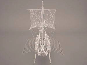 roman ship 3D Model