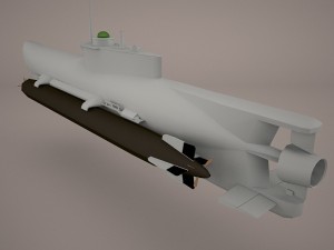 u-boat seehund Modelo 3D