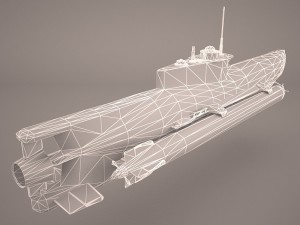 u-boat seehund Modelo 3D