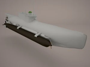 u-boat seehund 3D Model