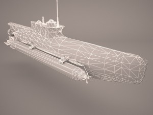 u-boat seehund Modelo 3D