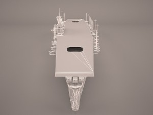 shokaku carrier 3D 模型