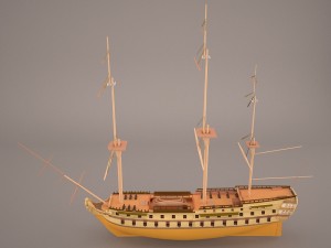 ship boat 3Dモデル