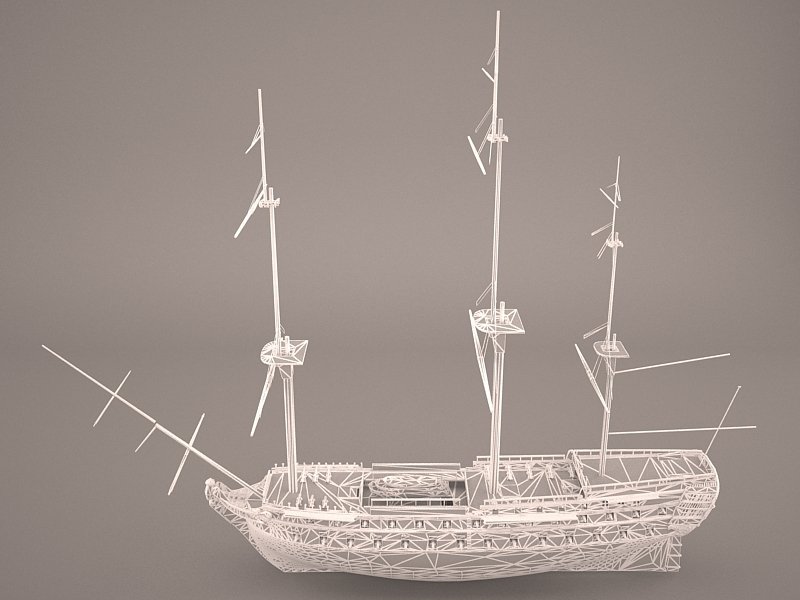 Ship Boat 3D Модель In Линкор 3DExport