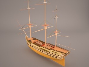 ship boat 3Dモデル