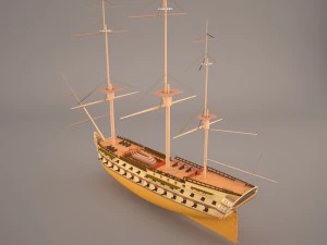 ship boat 3D Model