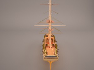 ship boat 3Dモデル