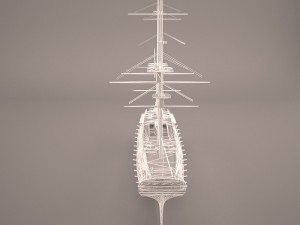 ship boat 3Dモデル