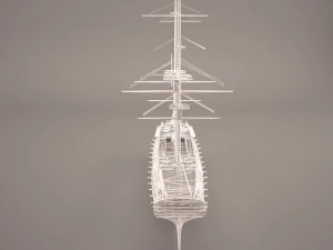 ship boat 3D Model