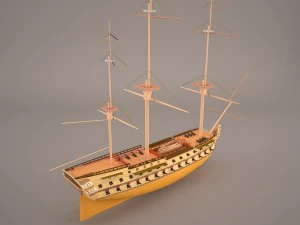 ship boat 3D Model