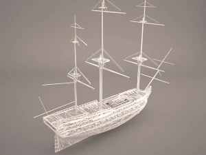 ship boat 3D Model