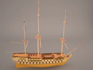 ship boat 3D Model