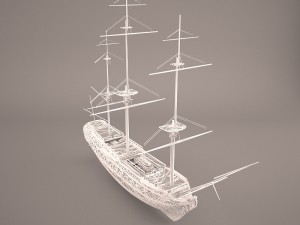 ship boat 3Dモデル