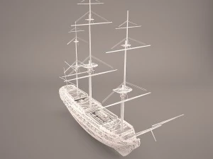 ship boat 3D Model