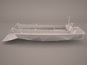 landing craft personel 3D 모델