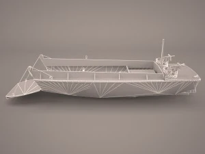 landing craft personel 3D Model