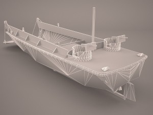 landing craft personel 3D 모델