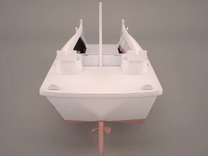 landing craft personel 3D Model
