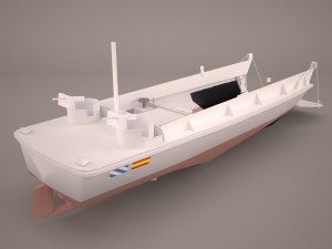 landing craft personel 3D 모델