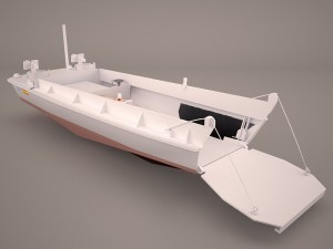 landing craft personel 3D 모델