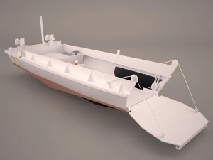 landing craft personel 3D Model
