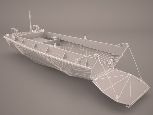 landing craft personel 3D 모델