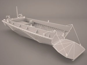 landing craft personel 3D Model