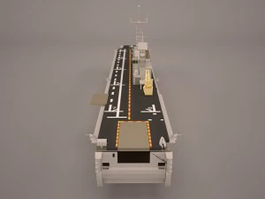 uss nassau lha-4 3D Model