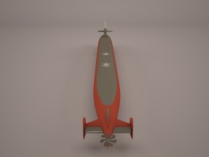 uss dallas ssn 700 with dry deck shelter 3Dモデル
