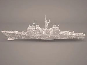 kirov battlecruiser 3D Model
