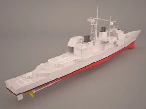 kirov battlecruiser 3D Model