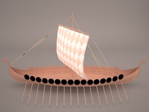 roman ship 1 3D Модель