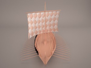 roman ship 1 3D Модель