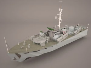 mtb huchuan tipo 025 Modelo 3D