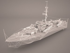 huchuan type025 mtb 3D Модель