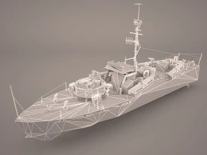 huchuan type025 mtb 3D Model