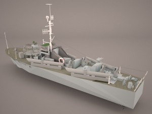 huchuan type025 mtb 3D Модель