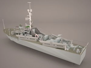 huchuan type025 mtb 3D Model