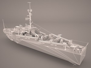 huchuan type025 mtb 3D Модель