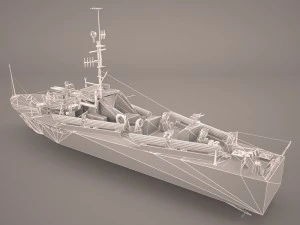 huchuan type025 mtb 3D Model