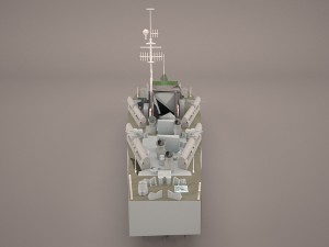 huchuan type025 mtb 3D Модель