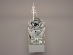 huchuan type025 mtb 3D Model