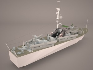 huchuan type025 mtb 3D Модель